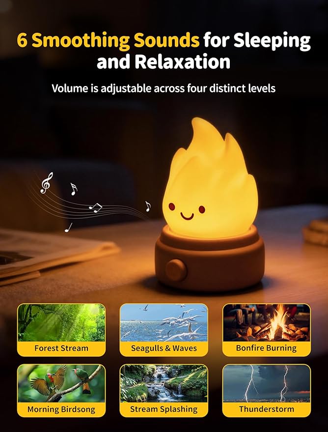 2026 Upgrade Campfire Night Light - Image 3
