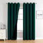 ChrisDowa 100% Blackout Curtains 108 inch Long by ChrisDowa