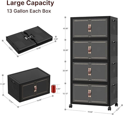 Extra Large Stackable Storage Bins - Image 2