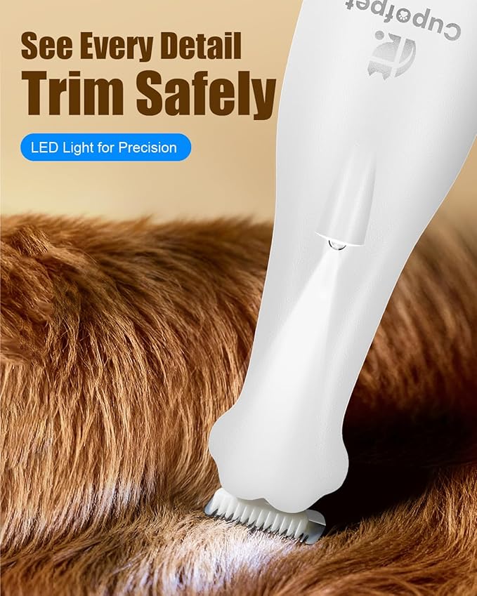 Dog Paw Trimmer for Precision Shaver, Cordless Small Pet Paw Grooming Trimmer - Image 7