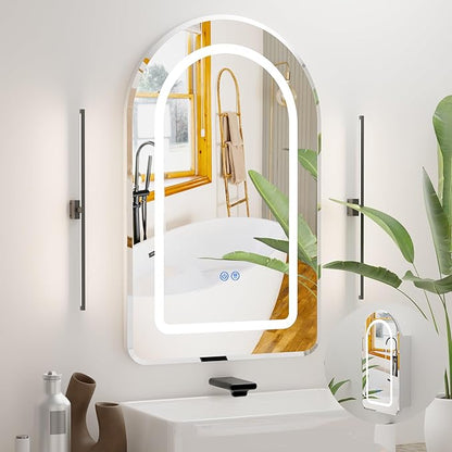 LED Arched Bathroom Medicine Cabinet by REYOXCEL
