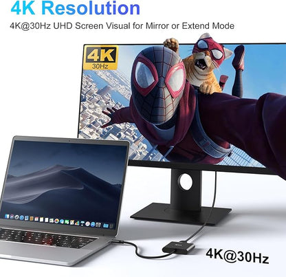 USB C to HDMI Adapter, USB-C Adapter - Image 4
