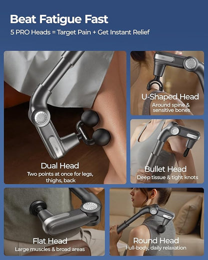 KingPavonini Foldable Massage Gun - Image 7