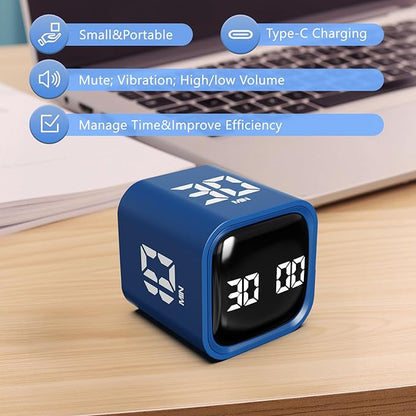 GuDoQi Multi-Function Cube Timer, 5/10/30/60 Min & Custom Count Down, Included - Image 5