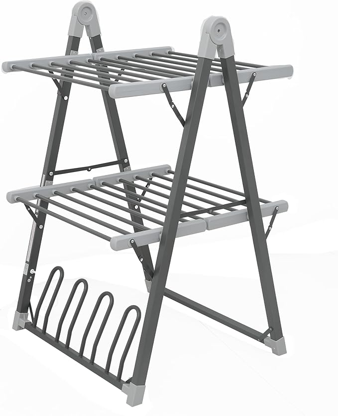 SHARNDY Electric Heated Clothes Drying Rack, Foldable Heated Garment Dryer by SHARNDY