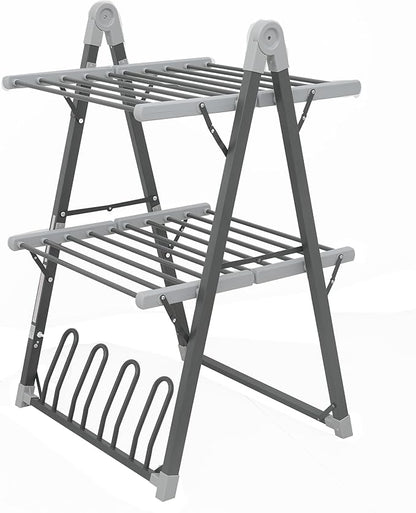 SHARNDY Electric Heated Clothes Drying Rack, Foldable Heated Garment Dryer by SHARNDY
