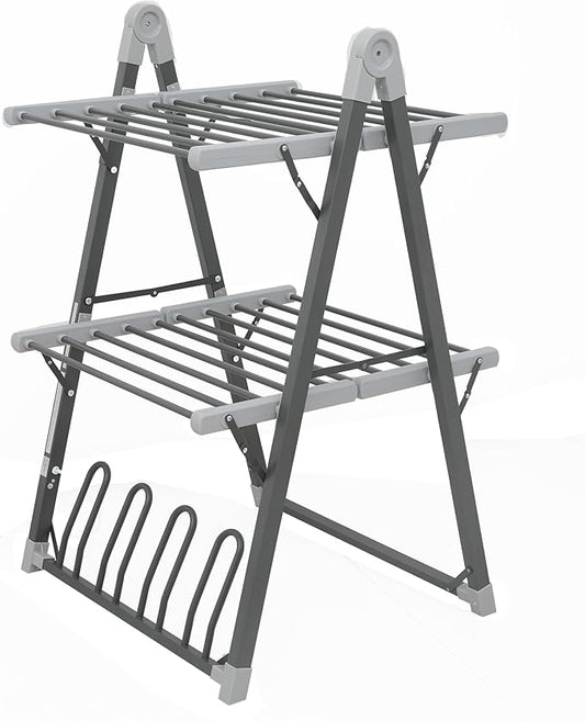SHARNDY Electric Heated Clothes Drying Rack, Foldable Heated Garment Dryer by SHARNDY