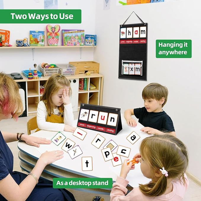 CVC Word Builder Desktop Pocket Chart - Image 6