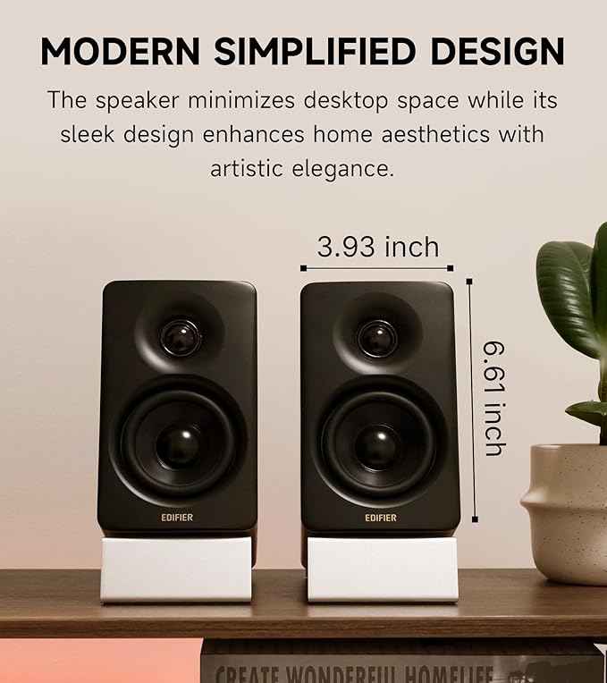 Edifier M60 Multimedia Speaker Bluetooth 5.3, 66W RMS, Hi-Res Audio & Hi-Res - Image 9