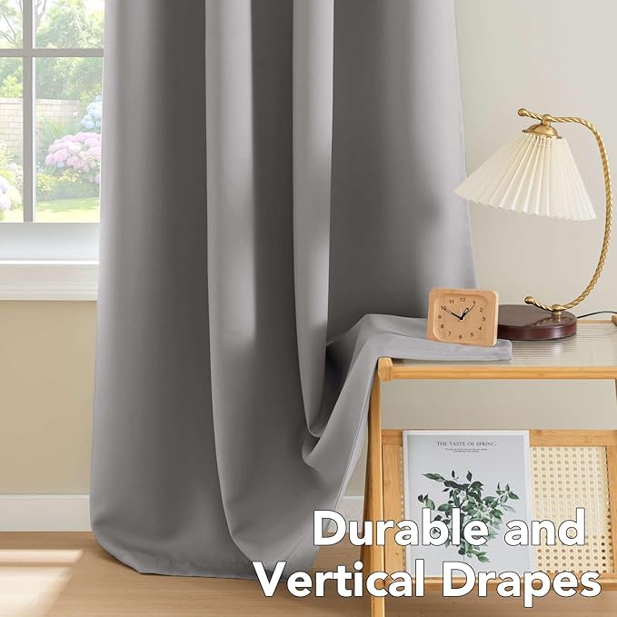 H.VERSAILTEX Premium Blackout Thermal Insulated Room Darkening Curtains - Image 8