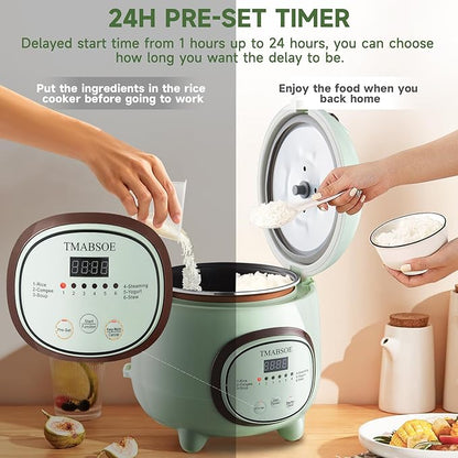 Rice Cooker 6 Cup, Small Rice Cooker - Image 5