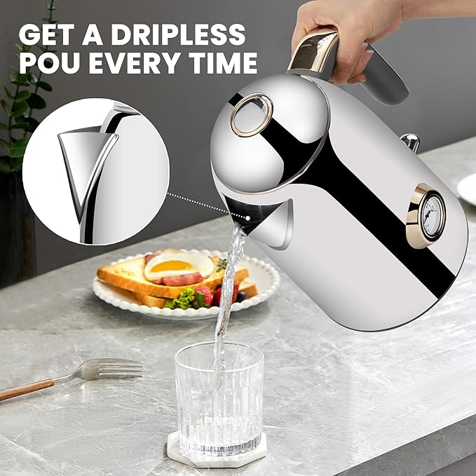 SUSTEAS Electric Kettle - 57oz Hot Tea Water Boiler - Image 4