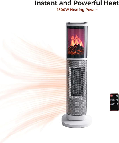 Comfort Zone 25" Tower Space Heater - Image 5