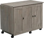 Sauder Craft Cart Storage Cabinet, Rolling Sewing Table by SAUDER%C2%AE
