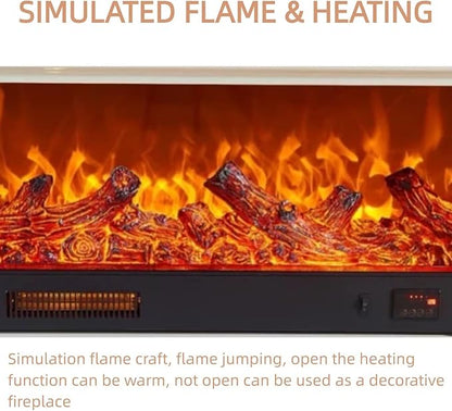 Modern Electric Fireplace Heater - Image 3