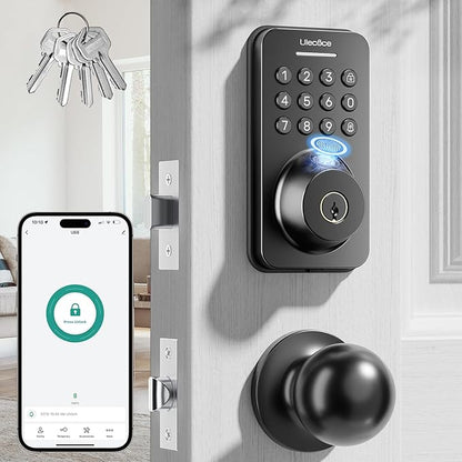 Ulecoce Fingerprint Keypad Deadbolt by Ulecoce