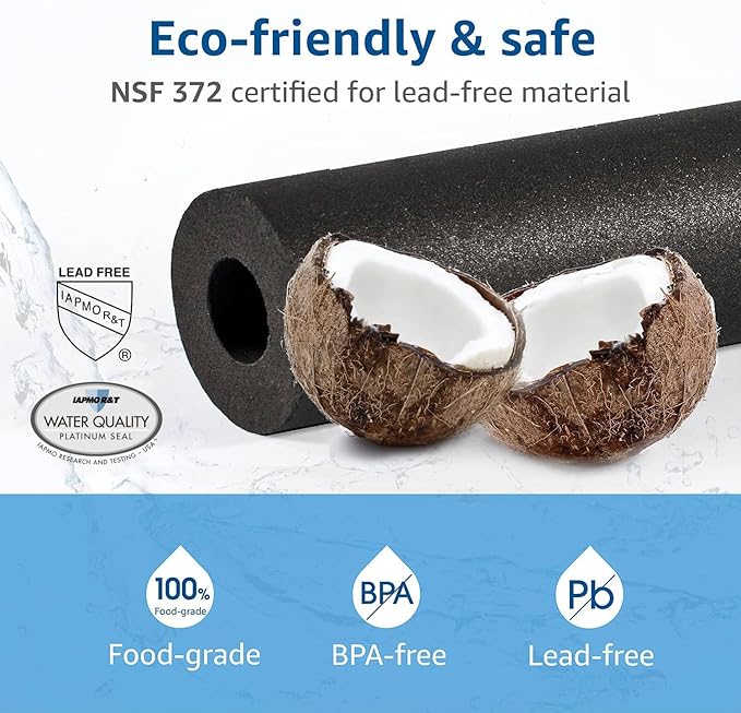 Waterdrop F-201R Water Filter Cartridge, NSF/ANSI 42 Certified, Replacement - Image 4