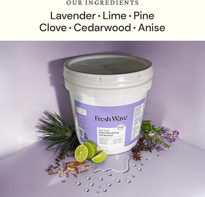 Fresh Wave Odor Removing Gel Bucket, 15.5 lb. | Lavender Scent Refill | Odor - Image 2