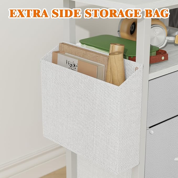 GYIIYUO 2 Drawer File Cabinet - Image 6