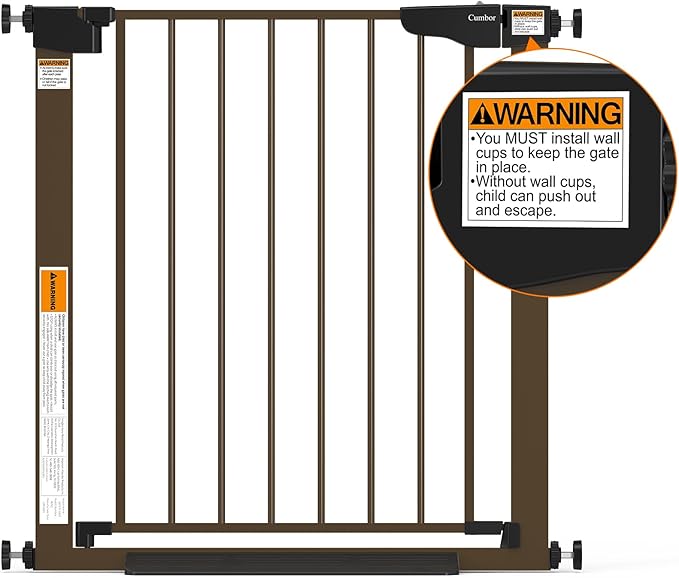 Cumbor 29.7-54.2" Wide Baby Gate - Image 8