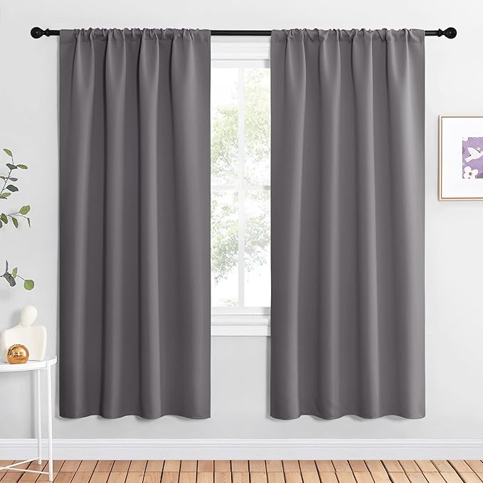 NICETOWN Blackout Curtains 72 for Office by NICETOWN