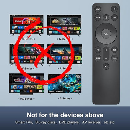 for VIZIO-Soundbar-Remote, Replacement - Image 2