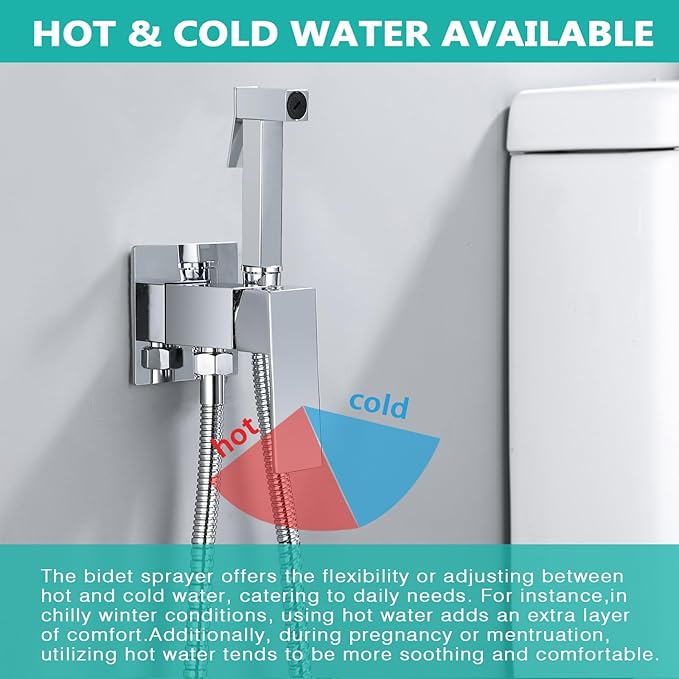 BARROCK Warm Water Bidet Sprayer Faucet - Image 3