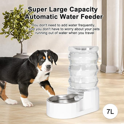 RIZZARI Automatic Gravity Pet Dispenser: 6.5L Large Capacity -No Power Needed - Image 6