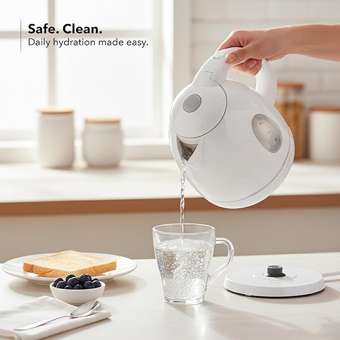 OVENTE Electric Kettle, 1.7L Fast Boiling Water Heater - Image 8