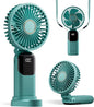 GOCKERA Portable Fan, 4200mAh Battery Operated Fan, 5 Speeds&Digital Display by GOCKERA
