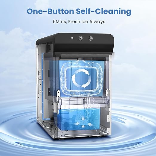 Gevi V2.0 Nugget Ice Maker, 38lbs/24H Countertop Pellet Ice Machine - Image 7