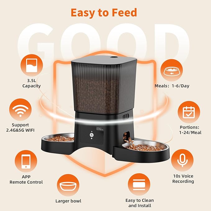 HoneyGuaridan Automatic Cat Feeder - Image 6