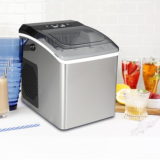 Kenmore Countertop Ice Maker – Maquina para Hacer Hielo en Casa, Nugget Ice - Image 2