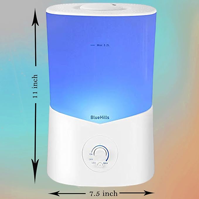 BlueHills Premium 3000 ML XL Essential Oil Diffuser Aroma Humidifier 3 Liter - Image 3