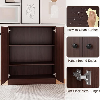 Giantex 2 Door Storage Base Cabinet - Image 6