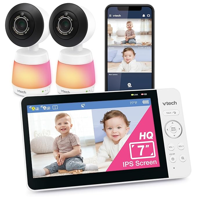 VTech Smart WiFi Baby Monitor by VTechBabyMonitors