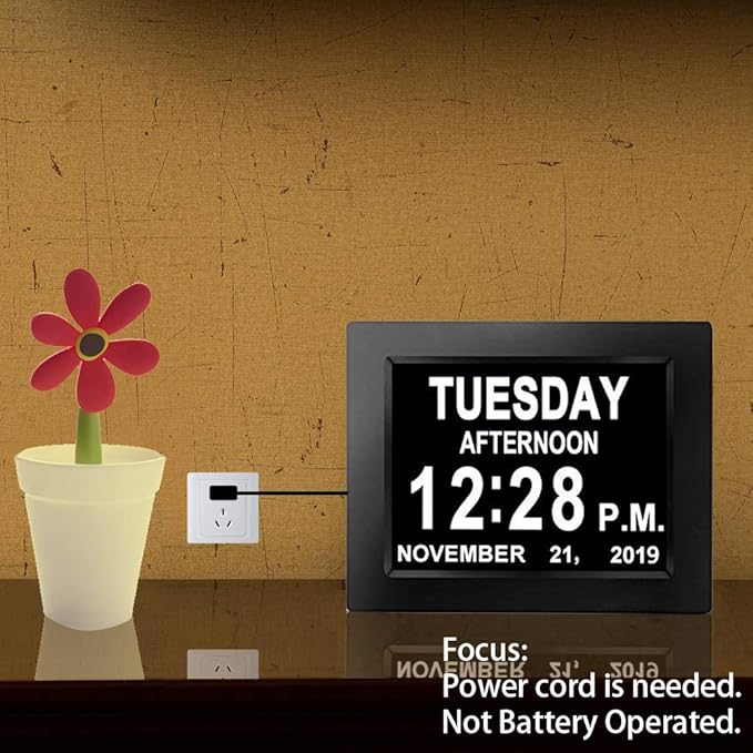 【New 2024】 Digital Calendar Alarm Day Clock - - Image 4