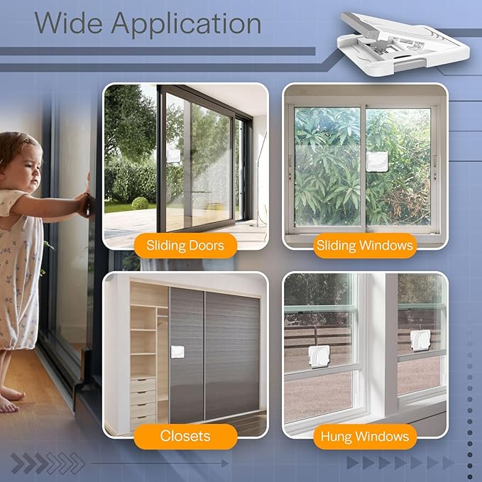 Todays Kids 2 Pack Sliding Door Lock - Image 5