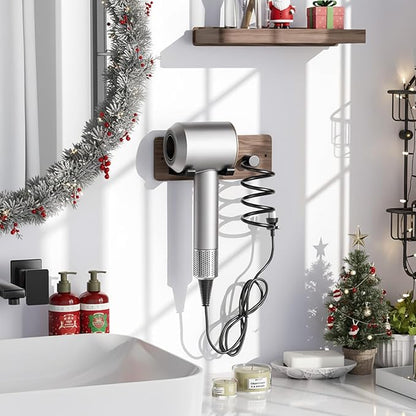 Tindbea Hair Dryer Holder Curling Iron Holder, Blow Dryer Holder Wall Mount - Image 2