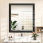 SMIROR Matte Black Bathroom Mirror by SMIROR