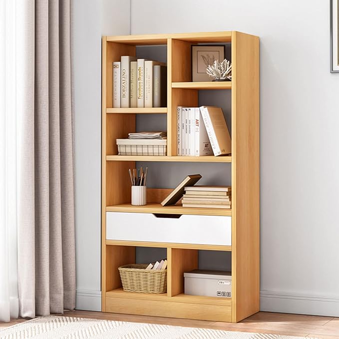 IOTXY Wooden Open Shelf Bookcase - Image 2