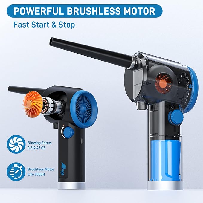 ATEngeus Compressed Air Duster, Electric Air Duster, Cordless Air Duster - Image 3