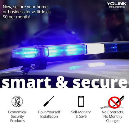 YoLinK LoRa Smart Door Sensor Starter Kit: 1/4 Mile Open-Air Range, Door - Image 9