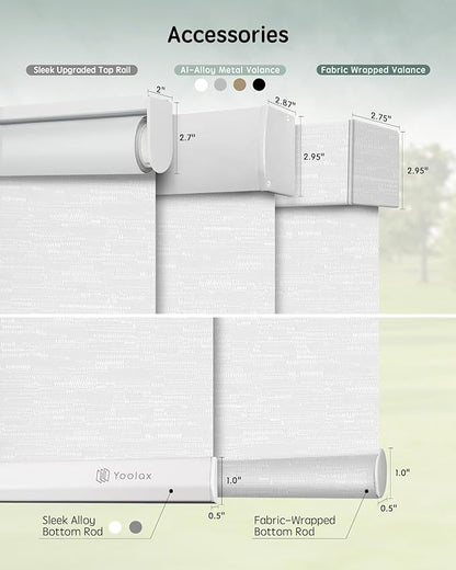 Yoolax Motorized Blinds with Remote, Smart Blinds - Image 5