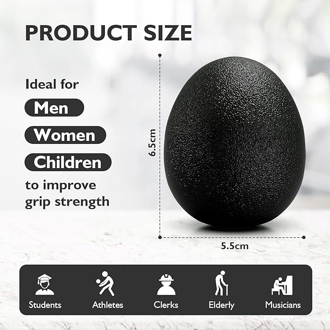 Peradix Hand Grip Strength Trainer, Stress Relief Ball, Wrist Rehab Therapy - Image 8