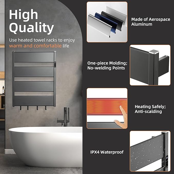 K&KALONZO Smart Electric Towel Warmer - Image 4