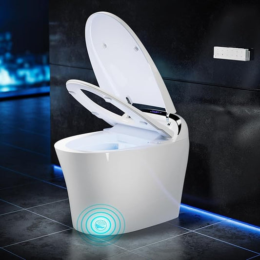 Giantex Smart Toilet, Bidet Toilet Seat Elongated by Giantex