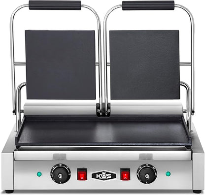KWS FM-23 3400W Electric Panini Press Maker by KitchenWareStation
