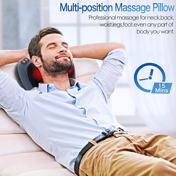 Papillon Neck Massager, Shiatsu Electric Back Massager - Image 2
