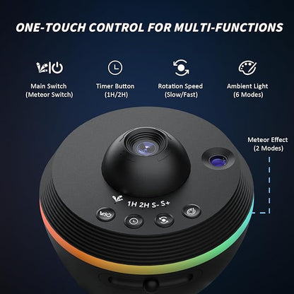 Ainael Galaxy Projector, Star Projectors Home Planetarium Space Ceiling Starry - Image 4